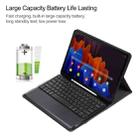 A970B Detachable Bluetooth Keyboard Ultrathin Horizontal Flip Leather Tablet Case with Pen Slot for Samsung Galaxy Tab S7 FE T730 / T736 / S7+ T970 / T975 / T976(Black) - 6