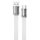 WK WDC-139 3A USB to USB-C / Type-C King Kong Series Data Cable(White) - 1