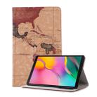 Map Texture Horizontal Flip Leather Case for Galaxy Tab A 10.1 (2019) T510 / T515,  with Holder & Card Slots & Wallet, Random Texture Delivery - 1