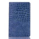 Crocodile Texture Horizontal Flip Leather Case for Galaxy Tab A 8 (2019) P200 / P205,  with Holder & Card Slots & Wallet(Blue) - 2