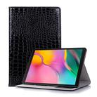 Crocodile Texture Horizontal Flip Leather Case for Galaxy Tab S5e 10.5 T720 / T725,  with Holder & Card Slots & Wallet (Black) - 1