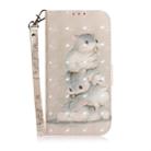 Squirrels Pattern 3D Coloured Drawing Horizontal Flip Leather Case for Galaxy A70, with Holder & Card Slots & Wallet - 1