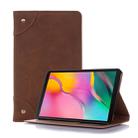 Retro Book Style Horizontal Flip Leather Case for Galaxy Tab A 8 (2019) P200 / P205,  with Holder & Card Slots & Wallet (Brown) - 1
