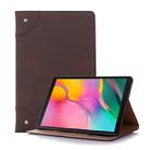 Retro Book Style Horizontal Flip Leather Case for Galaxy Tab S5e 10.5 T720 / T725,  with Holder & Card Slots & Wallet (Coffee) - 1