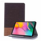 Cross Texture Horizontal Flip Leather Case for Galaxy Tab A 8 (2019) P200 / P205,  with Holder & Card Slots & Wallet (Coffee) - 1