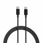 Original Xiaomi Youpin ZMI AL301 3A PD USB-C / Type-C to USB-C / Type-C Fast Charging Data Cable, Cable Length: 1.5m(Black) - 1