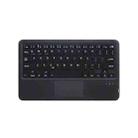 HB119B 10 inch Universal Tablet Wireless Bluetooth Keyboard with Touch Panel (Black) - 1