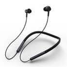 Original Xiaomi Fashion Sports Bluetooth Neck Ring Earphone In-Ear Earbuds with Mic, For iPhone, Samsung, Huawei, Xiaomi, HTC and Other Smartphones(Black) - 1