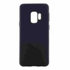 For Galaxy S9+ Inside and Outside Frosted TPU Protective Back Cover Case(Black) - 1