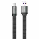 WK WDC-156a 6A Type-C / USB-C Fast Charging Cable, Length: 1.5m(Black) - 1