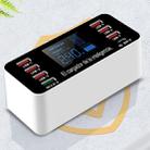 A9P 8 In 1 Multi-function Smart Digital Display Charging Station Socket Holder Stand - 1