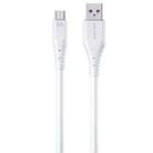 WK WDC-158m 6A Micro USB Silicone Fast Charging Cable, Length: 1.5m - 1