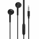 WK SHQ Series YA07 3.5mm Music Call Wired Earphone (Black) - 1