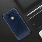 MOFI Shockproof TPU + PC + Leather Pasted Case for Galaxy Note 9(Blue) - 2