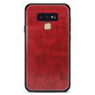 MOFI Shockproof TPU + PC + Leather Pasted Case for Galaxy Note 9(Red) - 1