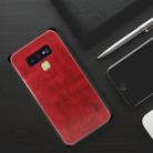 MOFI Shockproof TPU + PC + Leather Pasted Case for Galaxy Note 9(Red) - 2