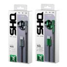 WK SHQ Series YC03 USB-C / Type-C Music Wired Earphone(Green) - 4