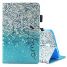 For Galaxy Tab A 8.0  / T380 & T385 Smile Pattern Horizontal Flip Leather Case with Holder & Card Slots - 1