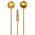 WK YC05 3.5mm Music In Ear Wired Earphone (Gold) - 1