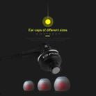 awei ES-10TY TPE In-ear Wire Control Earphone with Mic, For iPhone, iPad, Galaxy, Huawei, Xiaomi, LG, HTC and Other Smartphones(Gold) - 3