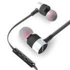 awei ES-20TY TPE In-ear Wire Control Earphone with Mic, For iPhone, iPad, Galaxy, Huawei, Xiaomi, LG, HTC and Other Smartphones(Black) - 2