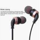 awei ES-30TY TPE In-ear Wire Control Earphone with Mic, For iPhone, iPad, Galaxy, Huawei, Xiaomi, LG, HTC and Other Smartphones(Gold) - 3