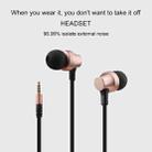 awei ES910i TPE In-ear Wire Control Earphone with Mic, For iPhone, iPad, Galaxy, Huawei, Xiaomi, LG, HTC and Other Smartphones(Blue) - 3