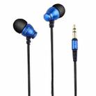 awei ES-Q6 Nylon Weave In-ear Earphone, Cable Length: 1.2m, For iPhone, iPad, Galaxy, Huawei, Xiaomi, LG, HTC and Other Smartphones(Blue) - 2