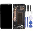 Original LCD Screen + Original Touch Panel with Frame for Galaxy S8+ / G955 / G955F / G955FD / G955U / G955A / G955P / G955T / G955V / G955R4 / G955W / G9550(Black) - 1