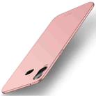 MOFI Frosted PC Ultra-thin Full Coverage Case for Galaxy A6s (Rose Gold) - 1