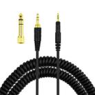 ZS0088 For Audio-Technica ATH-M50X / ATH-M40X Spring Headset Audio Cable, Cable Length: 1.4m-3m - 1