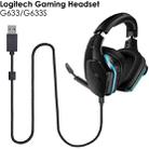 ZS0155 For Logitech G633 / G633s USB Headset Audio Cable Support Call / Headset Lighting, Cable Length: 2m - 4