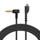 ZS0135 For SteelSeries Arctis 3 / 5 / 7 Earphone Audio Cable, Cable Length: 2m(Black) - 1