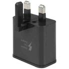 EP-TA20UWE Single USB Port Fast Charging Travel Adapter, UK Plug(Black) - 1