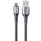 WK WDC-164m 6A Micro USB Smart Power Off Charging Data Cable, Length: 1m - 1