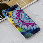 Luminous Colorful Sun Flower Pattern Shockproof TPU Protective Case for Galaxy A7 (2018) - 1