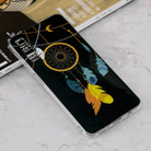Luminous Feather Wind Chime Pattern Shockproof TPU Protective Case for Galaxy A7 (2018) - 1
