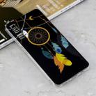 Luminous Feather Wind Chime Pattern Shockproof TPU Protective Case for Galaxy A7 (2018) - 2
