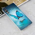 Luminous Butterfly Pattern Shockproof TPU Protective Case for Galaxy A7 (2018) - 2