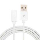 USB Male to USB-C / Type-C Female Adapter Cable, Length: 1m(White) - 1