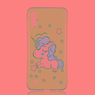 Star Unicorn Pattern Noctilucent TPU Soft Case for Galaxy M10 - 1