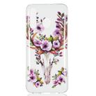 Sika Deer Pattern Noctilucent TPU Soft Case for Galaxy A50 - 2