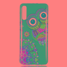 Blue Owl Pattern Noctilucent TPU Soft Case for Galaxy A70 - 1