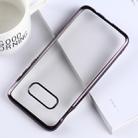 Ultra-thin Electroplating Soft TPU Protective Back Cover Case for Galaxy S10e (Black) - 1