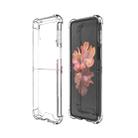 For Samsung Galaxy Z Flip4 Shock-resistant Transparent Acrylic TPU Phone Case - 1