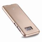 GOOSPERY JELLY CASE for Galaxy S8 + / G9550 TPU Glitter Powder Drop-proof Protective Back Cover Case(Gold) - 1