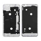 For Galaxy J7 (2016) / J710 Front Housing LCD Frame Bezel Plate (Silver) - 1