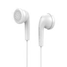 Langsdom Q1 Simple Design Flat Wired Earphone(White) - 3
