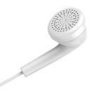 Langsdom Q1 Simple Design Flat Wired Earphone(White) - 4