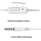 Langsdom Q1 Simple Design Flat Wired Earphone(White) - 7